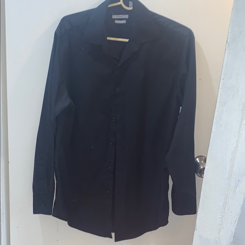 Van Heusen Black Classic Dress Shirt